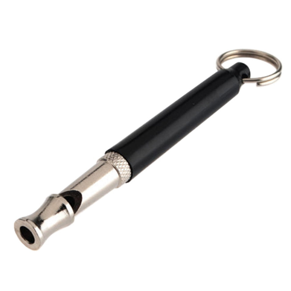1Pcs Pet Dog Cat Training Obedience Black Whistle